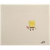Image 1 : Pink Flowers Original SpongeBob Cel Art Animation Sandy