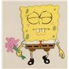 Image 2 : Pink Flowers Original SpongeBob Cel Art Animation Sandy
