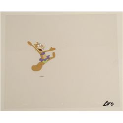 Chop Sandy Original SpongeBob Cel Art Production Purple