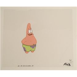 Patrick Doing Original SpongeBob Animation Art Cel