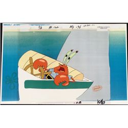 Driving Lessons Original Animation Cel Spongebob Art