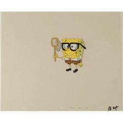 Original Ready As Can Be Production Spongebob Cel Art