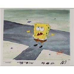 Background Production Spongebob Come On Original Cel