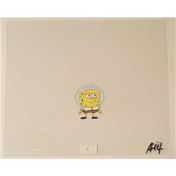 Original Animation Art SpongeBob In House Cel Sponge