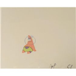 Original Just Hanging Out Spongebob Production Art Cel