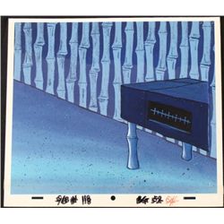 Production Blue World SpongeBob Original Cel Background