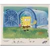 Image 1 : Spongebob Wait Wait Original Cel Animation Background