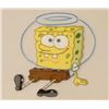 Image 2 : Sitting On Ground Original Animation Art Cel SpongeBob