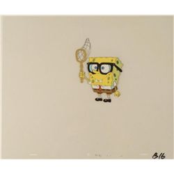 Spongebob Animation Original Going All Out Cel Art