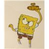 Image 2 : Cel Animation Art Original SpongeBob Throw It Man Clock