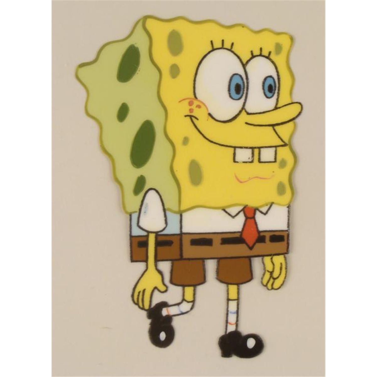 Walk SpongeBob Walk Original Production Art Cel Blue