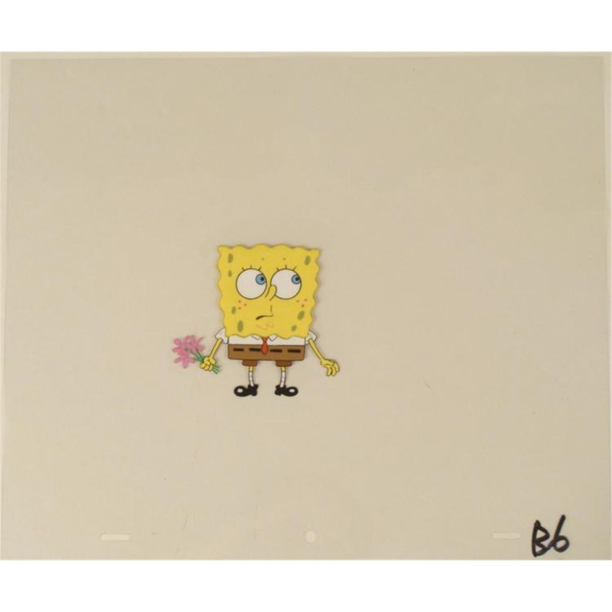Original Animation Cel I Swear It Wasn T Me Spongebob