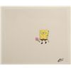 Image 1 : SpongeBob Original Is Allergic Animation Art Cel Cry
