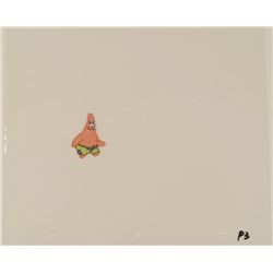 Looking Straight Original Cel SpongeBob Animation Art