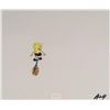 Image 1 : Original SpongeBob Animation Art Cel Riding Unicycle