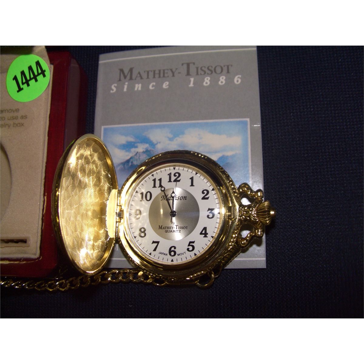 Tissot pocket watch in box newer