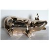 Image 6 : Jan and Joel Martel, Pig, Polished Bronze Sculpture