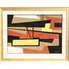 Image 1 : Laurent Marcel Salinas, Cubist Composition, Gouache Painting