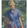 Image 3 : William J. Schultz, Outdoor Figure Study, Oil Painting