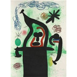 Joan Miro, La Harpie, Etching, Aquatint and Carborundum