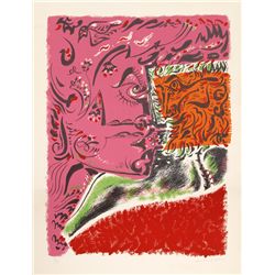Andre Masson, Visage, Lithograph