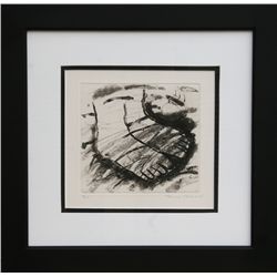 Louisa Chase, Feet, Etching