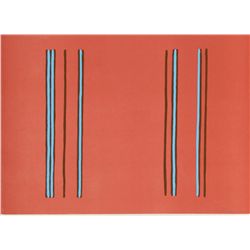 Gene Davis, Lilac, Lithograph