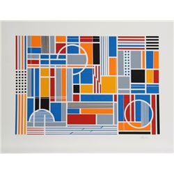 Gisela Beker, Labyrinth, Serigraph