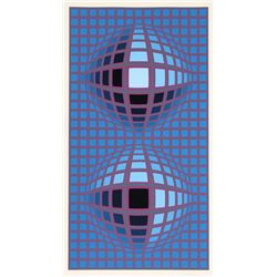 Victor Vasarely, Kardoe, Serigraph