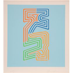 Chryssa, Series 5, Silkscreen