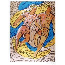 Sandro Chia, Athletes, Lithograph