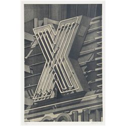 Robert Cottingham, X, Lithograph