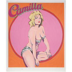 Mel Ramos, Camilla, Serigraph