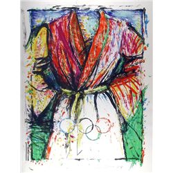 Jim Dine, Olympic Robe, Lithograph