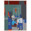 Image 1 : Romare Bearden, Carolina Blue (Interior), Silkscreen and Collage