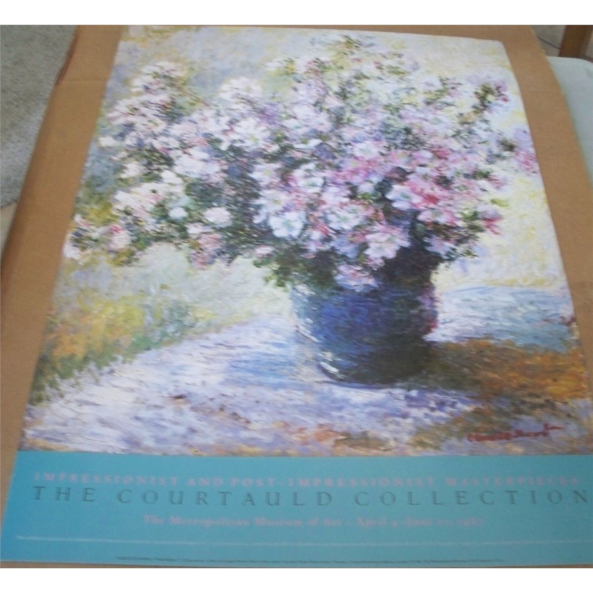 Claude Vase of Flowers "Wild Mallow" c.1882 The Courtauld Collection