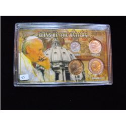 VATICAN COIN SET LIRE