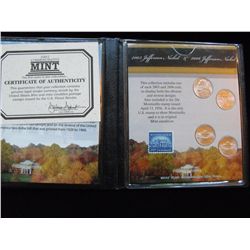 2003 JEFFERSON STAMP AND NICKEL SET