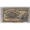 Image 1 : DOMINION CANADA 25 FRACTIONAL RARER 1900