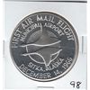Image 1 : 1966 AIR MAIL SILVER ROUND