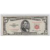 Image 1 : $5 1953 RED SEAL LEGAL TENDER HIGH GRADE