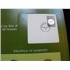 Image 2 : BAILIWICK OF GUERNSEY COIN SETS OF NATIONS WITH STAMP