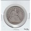 Image 1 : SEATED LIBERTY HALF SILVER DOLLAR 1854-O