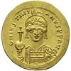 Giustiniano I (527-565). Solido, Costantinopoli.
