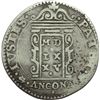 Image 2 : Ancona  Gregorio XIII (1572-1585) Testone 1575.