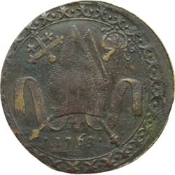 Bologna  Nicolv= in San Felice.  Tessera 1763.