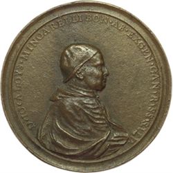 Bologna  Giovanni Luigi Mingarelli (1722-1793), Abate ed orientalista Medaglia 1785, per gli scritti