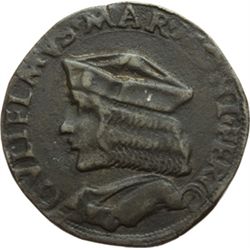 Casale Guglielmo II Paleologo (14941518) Prova del testone.