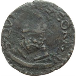 Correggio  Anonime dei conti Gerolamo, Gilberto, Camillo e Fabrizio (1569-1580). Quattrino.