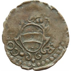 Correggio  Anonime dei conti Gerolamo, Gilberto, Camillo e Fabrizio (1569-1580). Quattrino.